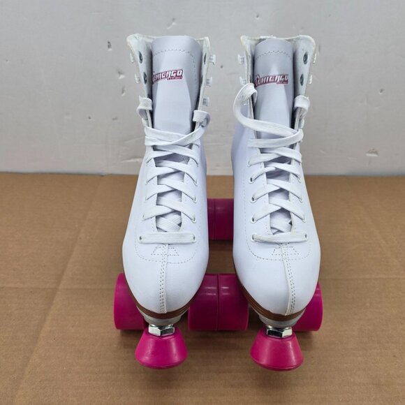 Chicago women’s roller skates size 7 white with pink wheels - Picture 13 of 16